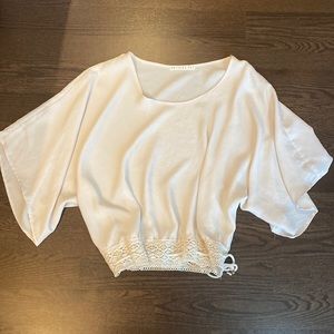 Silky boho top